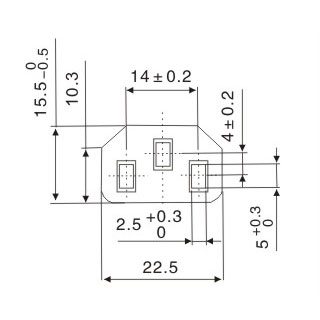 電腦電源線品字尾插頭-YT-51